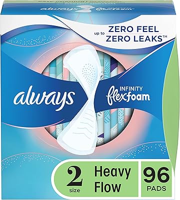 Serviettes hygiéniques en mousse always infinity flex pour femmes taille 2