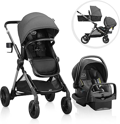 Système de voyage modulaire pivot expand avec siège d'auto pour bébé