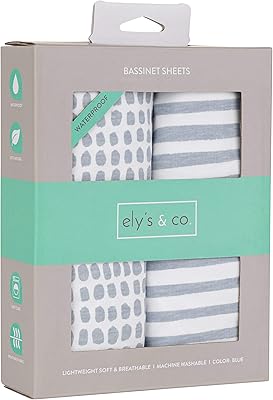 Elys & co. parure de lit imperméable en instance de brevet pour bébé