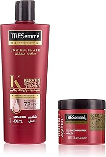 Tresemmé keratin smooth & straight set pour cheveux secs et bouclés