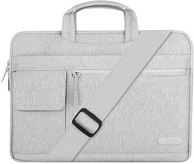 Sac à bandoulière pour ordinateur portable mosiso, en polyester, facile à utiliser