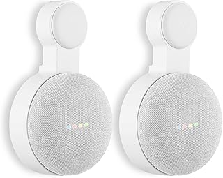 Support mural pour mini google home, conception peu encombrante, support de prise secteur