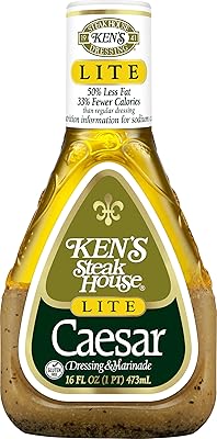 Vinaigrette et marinade césar légère ken's steak house 473 ml
