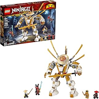 Lego ninjago legacy golden mech 71702, ensemble de construction, superbes jouets pour enfants