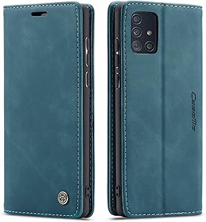 Étui de protection pliable b-boy au design portefeuille en cuir classique avec fente
