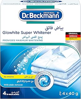 Dr. beckmann ultra glow whitening 4 x 40g - l'emballage peut varier