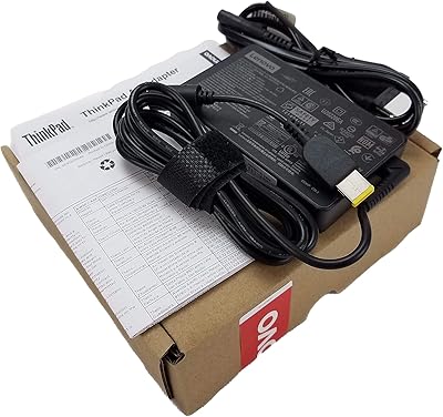 Adaptateur secteur lenovo thinkpad 65 w avec pointe fine (royaume-uni/malte/arabie saoudite)