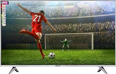 Téléviseur intelligent gepas gled3202sehd 32", téléviseur avec télécommande | ports hdmi et usb