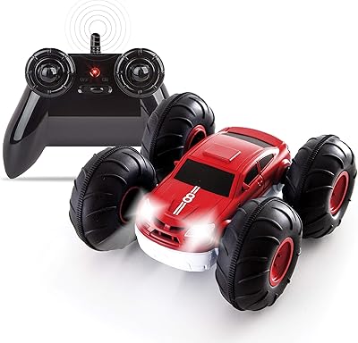 Sharp image jouet de voiture télécommandé pliable 49 mhz pour enfants, conception réversible