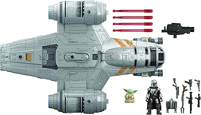Star wars mission fleet the mandalorian the child razor crest voiture de luxe