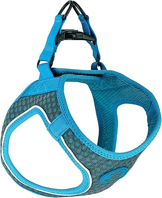 Harnais pour chien doco athletica dca308m quickfit v mesh, taille m, gris