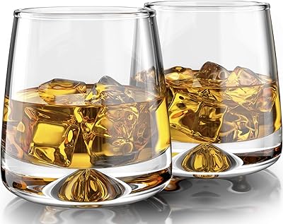 Verres à whisky en cristal movado modernes 11 oz (lot de 2)