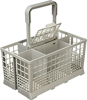 Paxanpax pld001 panier à couverts pour lave-vaisselle bosch/hotpoint/neff/siemens/smeg gris