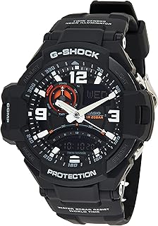 Montre casio pour homme avec bracelet en silicone - ga-1000-1bdr