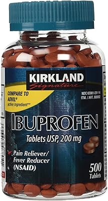 Comprimés d'ibuprofène kirkland premium usp, 200 mg - 500 comprimés