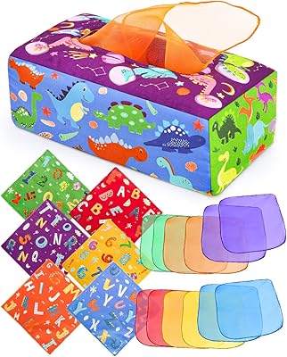 Jouets pour bébé de 6 à 12 mois, peluche douce à contraste élevé