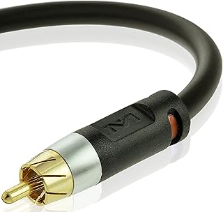 Câble audio numérique coaxial media bridgetm ultra series (8 pieds) double blindage