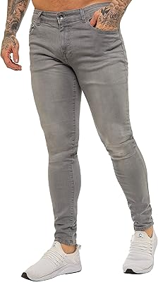 Jean décontracté ultra extensible de marque cruise designer kz106 pour hommes