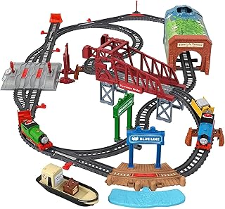 Thomas & friends talking percy train set motorisé et rail pour enfants