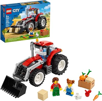 Ensemble de construction lego city tractor 60287 ; excellent jouet pour enfants, nouveau