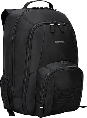 Sac à dos pour ordinateur portable targus 16 pouces, noir - convient à