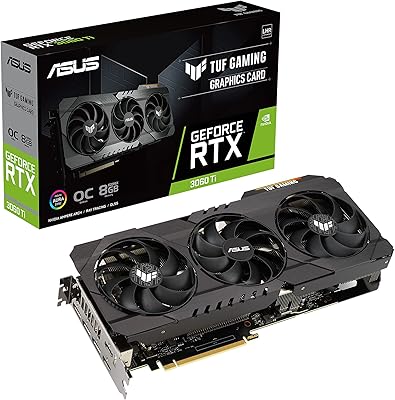 Carte graphique de jeu asus tuf nvidia geforce rtx 3060ti oc
