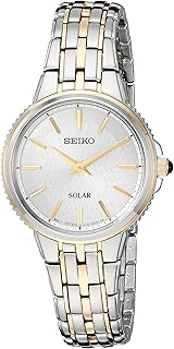 Montre habillée seiko pour femme en acier inoxydable - quartz japonais avec bracelet