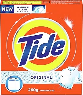 Détergent à lessive en poudre tide 260 g