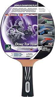 Raquette de tennis de table donic-schildkrut top team 800, poignée avs & pls