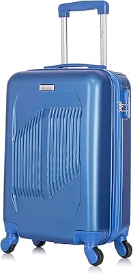 Bagage à coque rigide en abs durable et léger avec 4