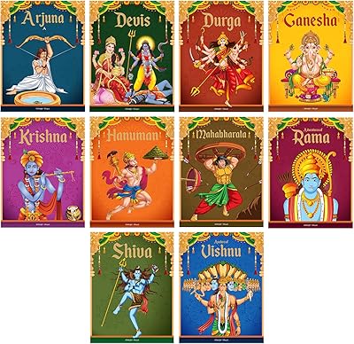 Contes de la mythologie indienne (collection de 10 livres) : livres d'histoires