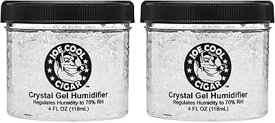 Humidificateur à cigares go cool gel crystal (118 ml) - paquet de 2