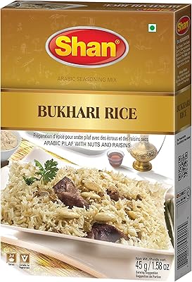 Mélange d'assaisonnements arabes pour riz shan bukhari 60 g