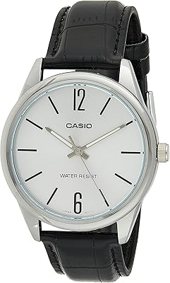 Montre décontractée pour homme, analogique, cuir - mtpv005l-7b
