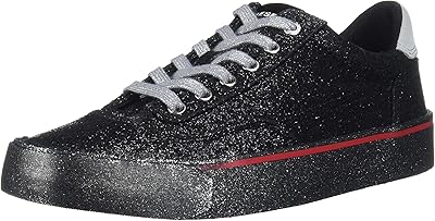 Sneakers s-flip low all over à paillettes diesel pour femmes