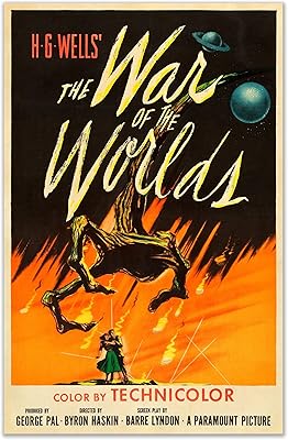 Affiche du film la guerre des mondes - lot de 1