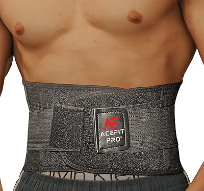 Orthèse dorsale acefit pro pour hommes et femmes soutien du bas du dos