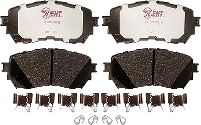 Kit de plaquettes de frein avant de remplacement ray bestos premium element 3