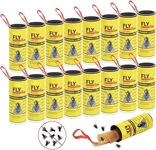Bandes de papier adhésives pour la pêche à la mouche, piège à mouches