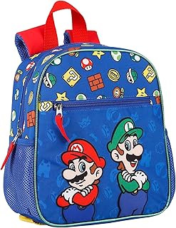Sac à dos super mario et luigi 28 cm couleur taille