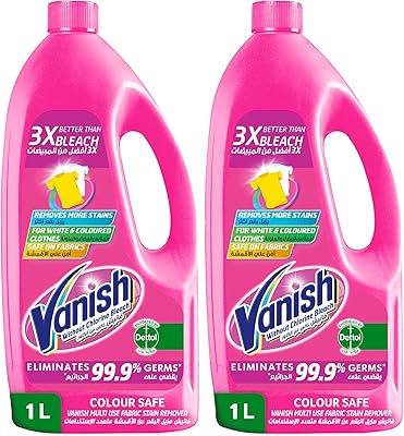 Détachant liquide vanish pour vêtements blancs, peut être utilisé avec ou sans détergents