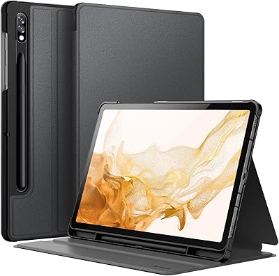 Jetech étui de protection pour samsung galaxy tab s8 2022 s7 2020