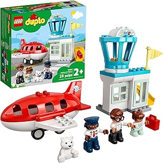 Lego duplo 10961 jouet de construction d'avion et d'aéroport ; ensemble de jeu