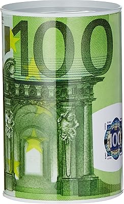 Boîte à monnaie harmony design 100 portes taille : 8,5 x 11,5 cm