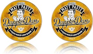 Dapper dan matte paste, produit coiffant puissant, flexible et polyvalent, 2 x 100
