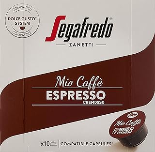 Capsules de café expresso sagafredo compatibles avec mio dolce gusto, 70g