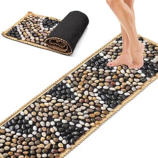 Tapis de massage naturel des pieds, acupression, relaxation, points d'acupuncture, yoga, soulagement