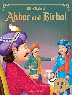 Histoires pleines d'esprit d'akbar et birbal - volume 3 : histoires humoristiques illustrées