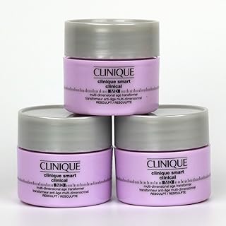 Clinique smart clinical multi-dimensional age transformer - resculpt, 14 ml (pack de 3)
