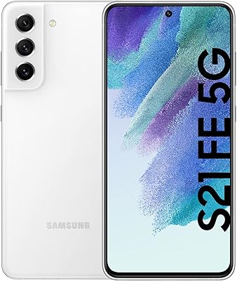 Samsung galaxy s21 fe 5g, 128 go, sans sim, système android - blanc